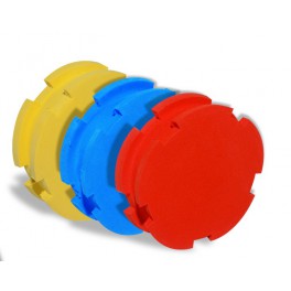 Disco de espuma Delalande azul, naranja, amarillo Disco de espuma Delalande azul, naranja, amarillo