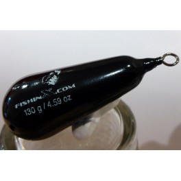 Plomo arlesey plástico negro 130 gr. Plomo arlesey plástico negro 130 gr.