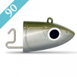 Tête Plombée Black Minnow 90