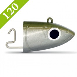 Tête Plombée Black Minnow 120