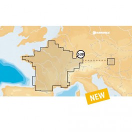 Carte Navionics + Small - format SD - LACS / EUROPE DU CENTRE